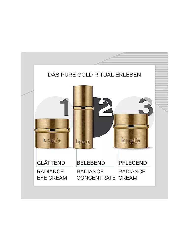 LA PRAIRIE | Gesichtsserum Pure Gold Radiance Concentrate Replenishment Refill 30ml | keine Farbe