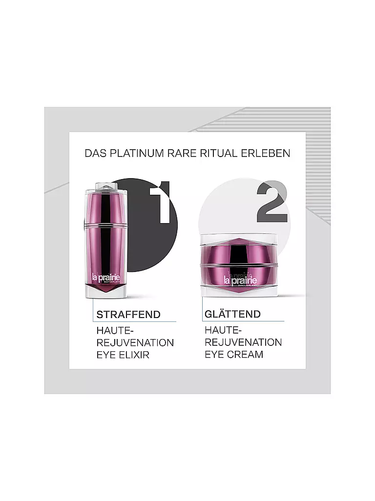 LA PRAIRIE | Platinum Rare Haute-Rejuvenation Eye Elixir Augenserum 15ml | keine Farbe