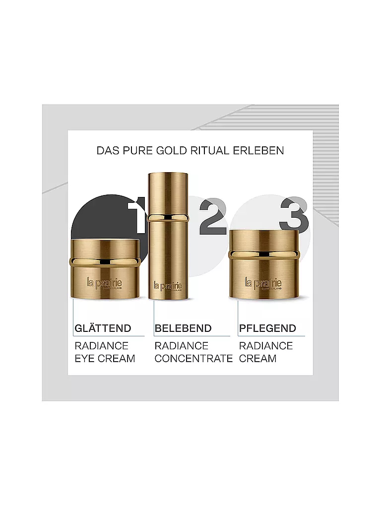 LA PRAIRIE | Pure Gold Radiance Eye Cream Augencreme 20ml | keine Farbe