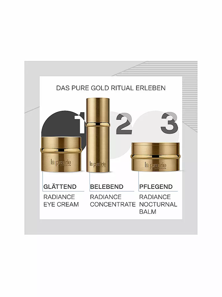 LA PRAIRIE | Pure Gold Radiance Eye Cream Refill 20ml | keine Farbe