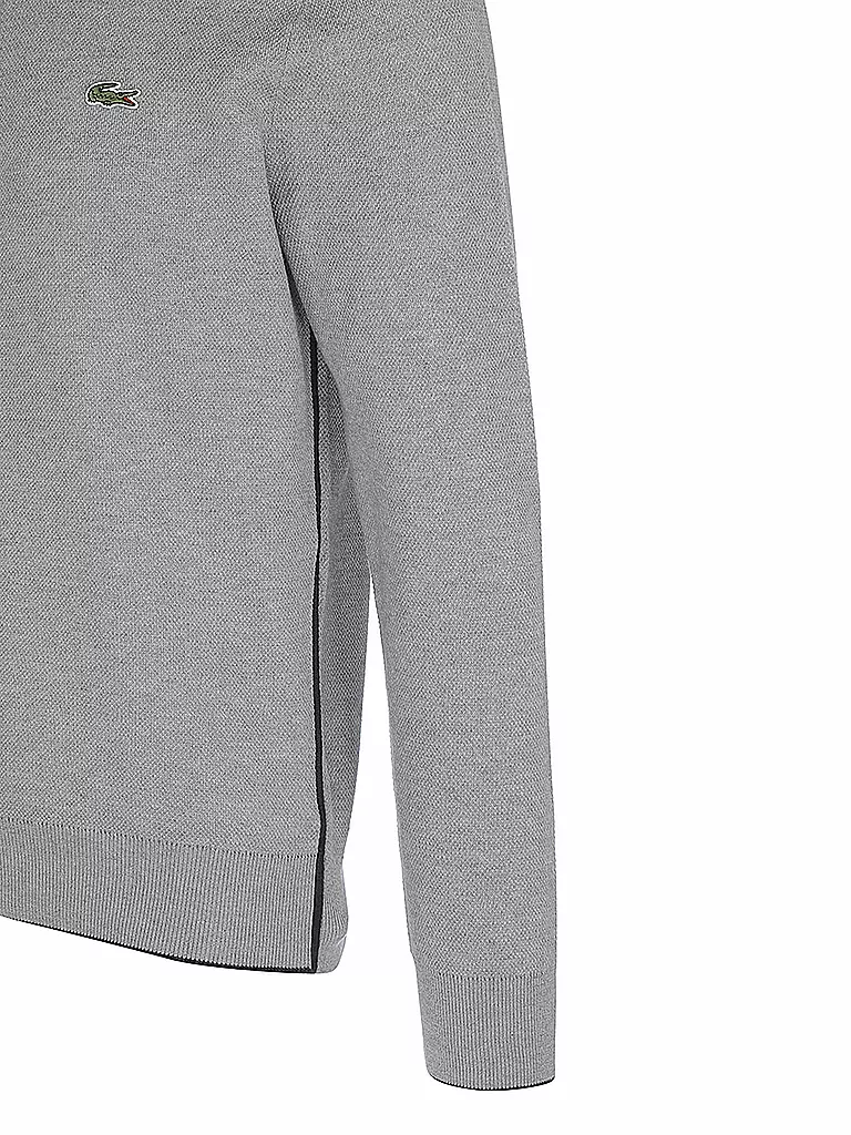 LACOSTE | 'Strickjacke | grau