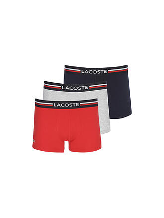 LACOSTE | Pants 3er Pkg navy grey red