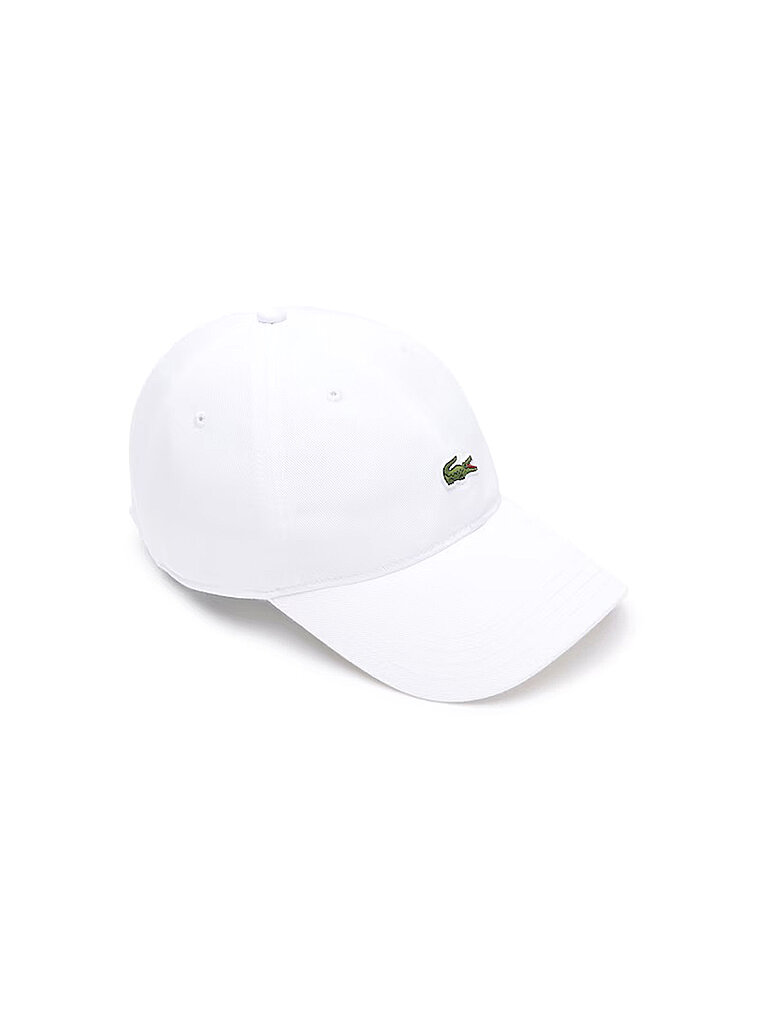 Basecap mit Logo-Patch in unifarbenem Design