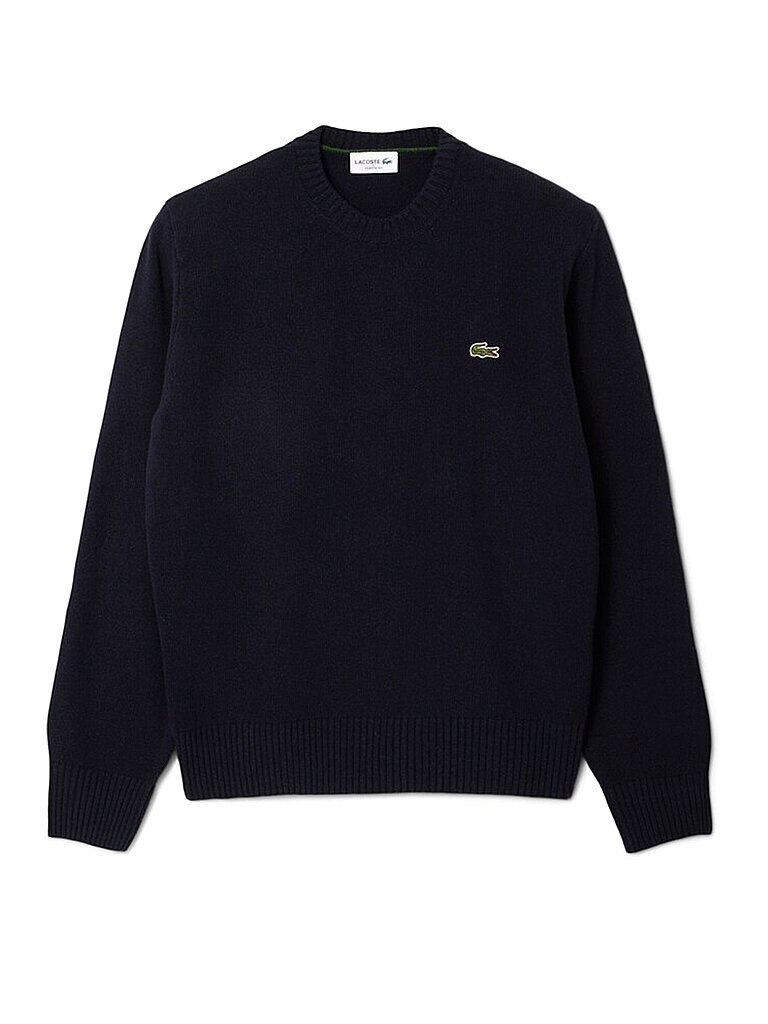 Regular Fit Strickpullover aus reiner Wolle