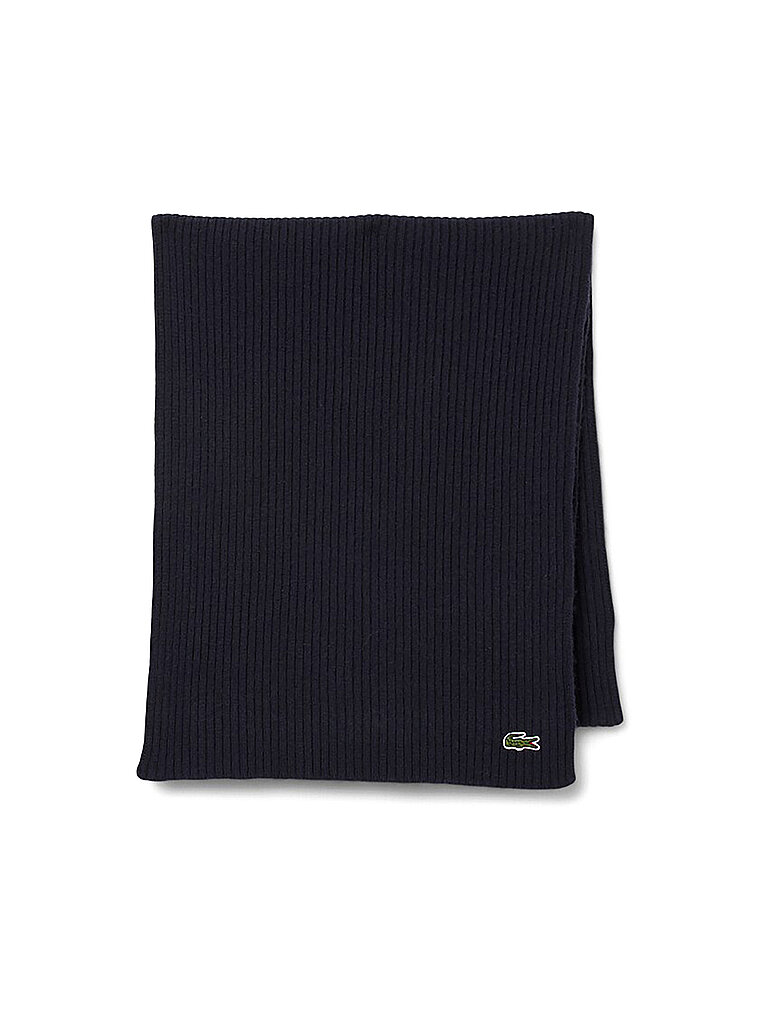 Lacoste RE0058 Schal für kaltes Wetter, Marineblau, Einheitsgröße Unisex