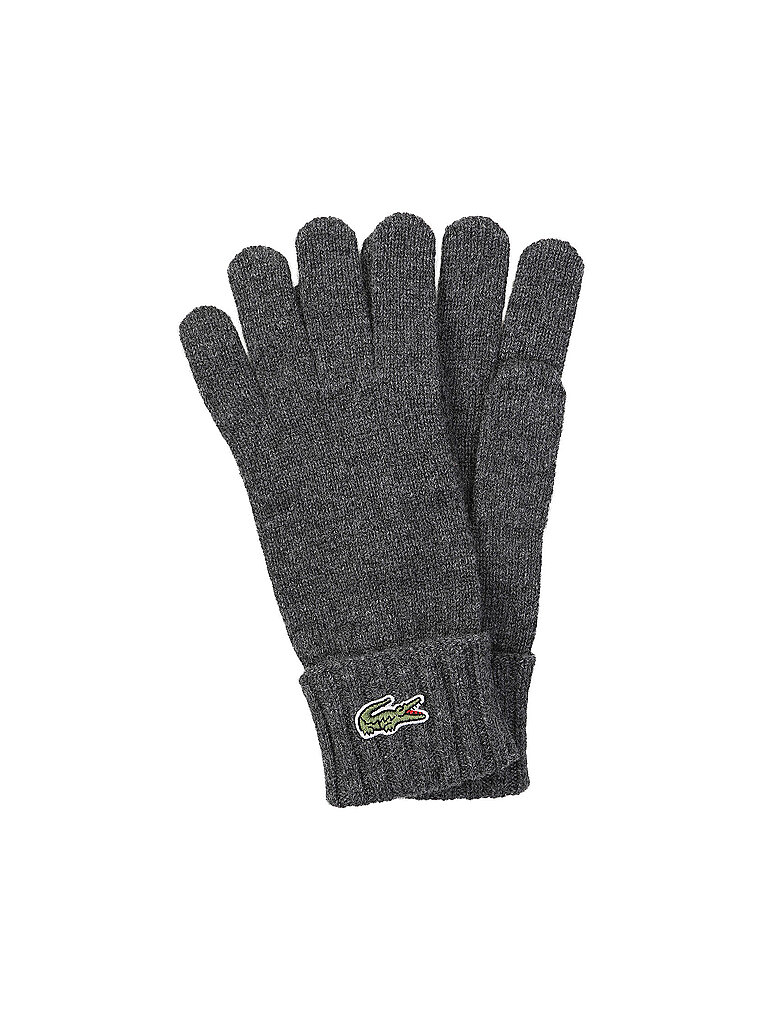 LACOSTE Handschuhe grau | L
