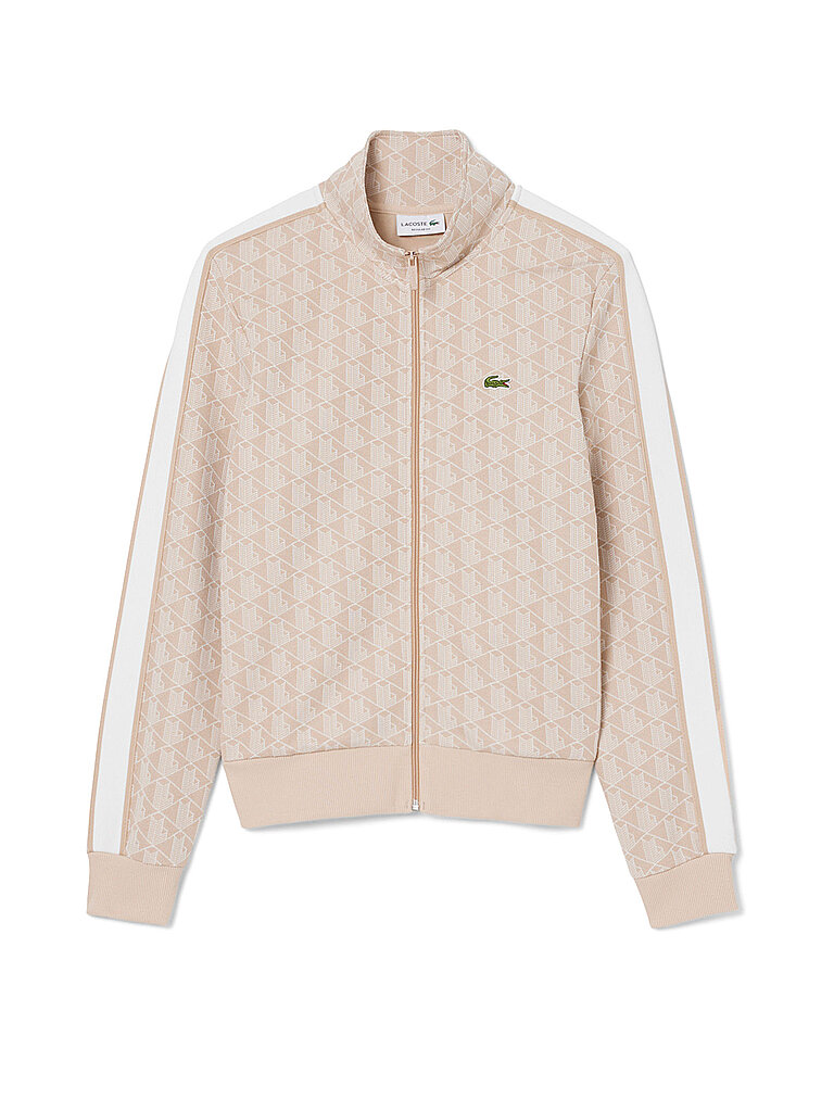 LACOSTE Sweatjacke  beige | S