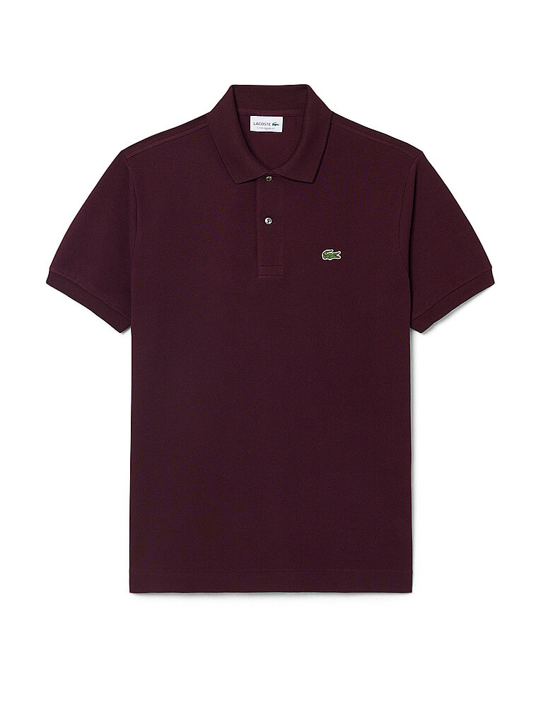 LACOSTE Poloshirt  L1212 dunkelrot | L