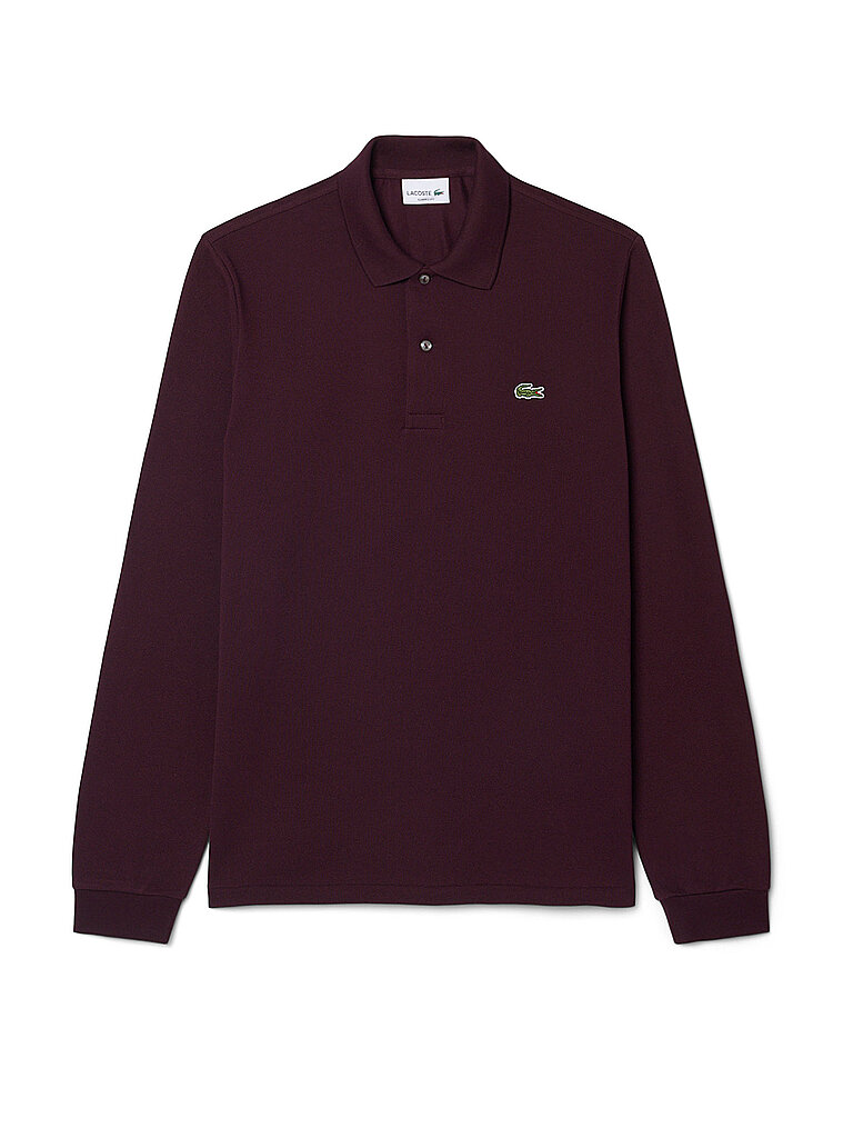 LACOSTE Poloshirt L1312 dunkelrot | M