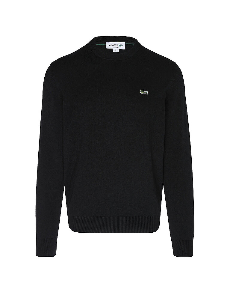 Regular Fit Strickpullover aus Baumwoll-Mix