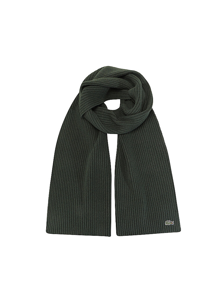 LACOSTE Schal  dunkelgrün | ONE SIZE