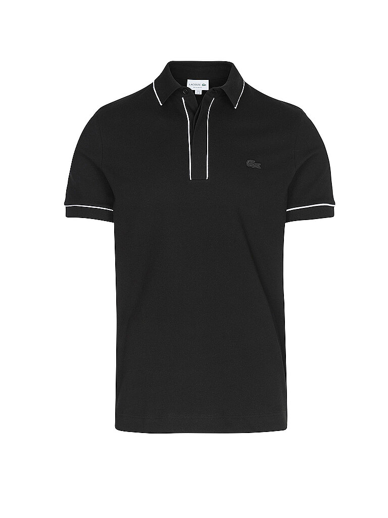 LACOSTE Poloshirt  schwarz | M