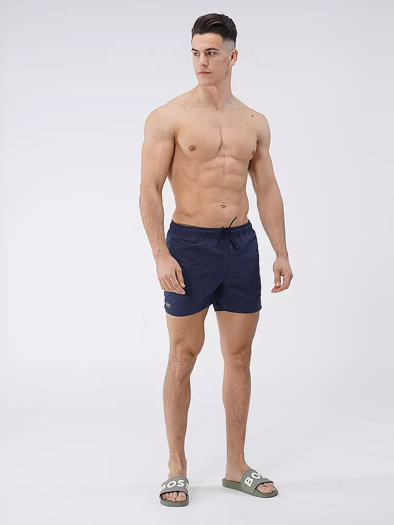 LACOSTE | Badeshorts | blau