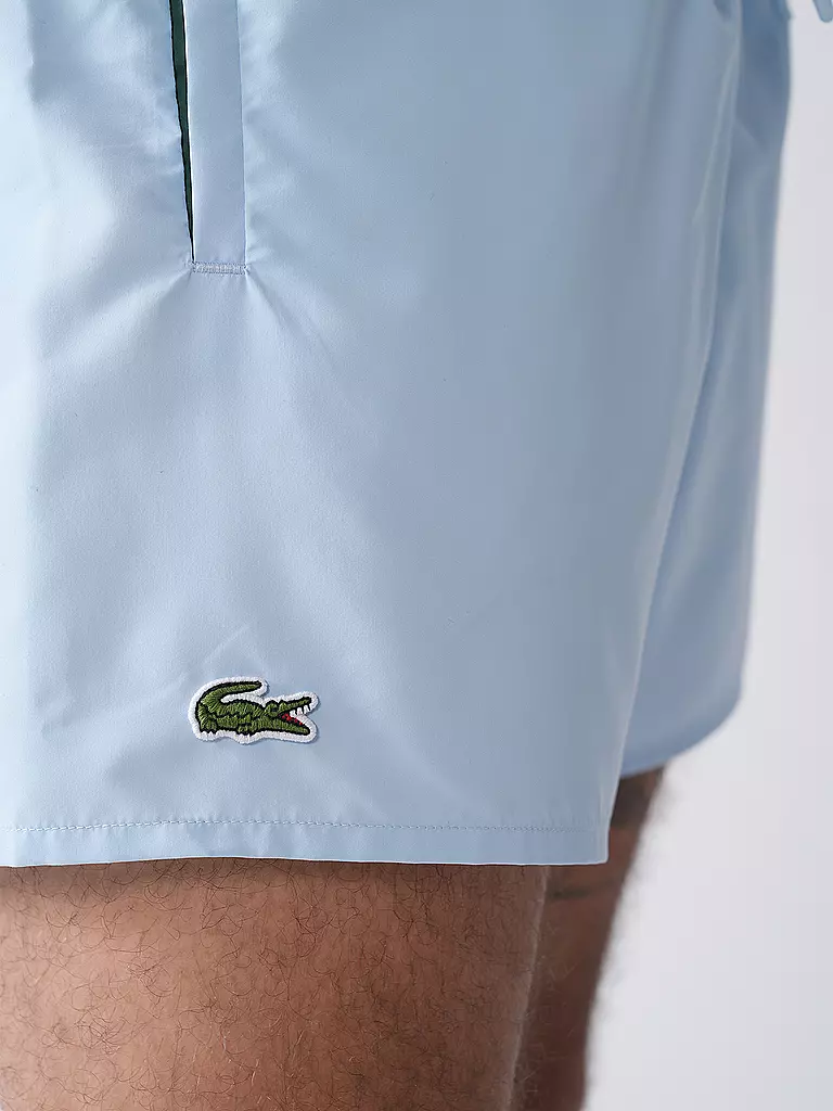 LACOSTE | Badeshorts | grün