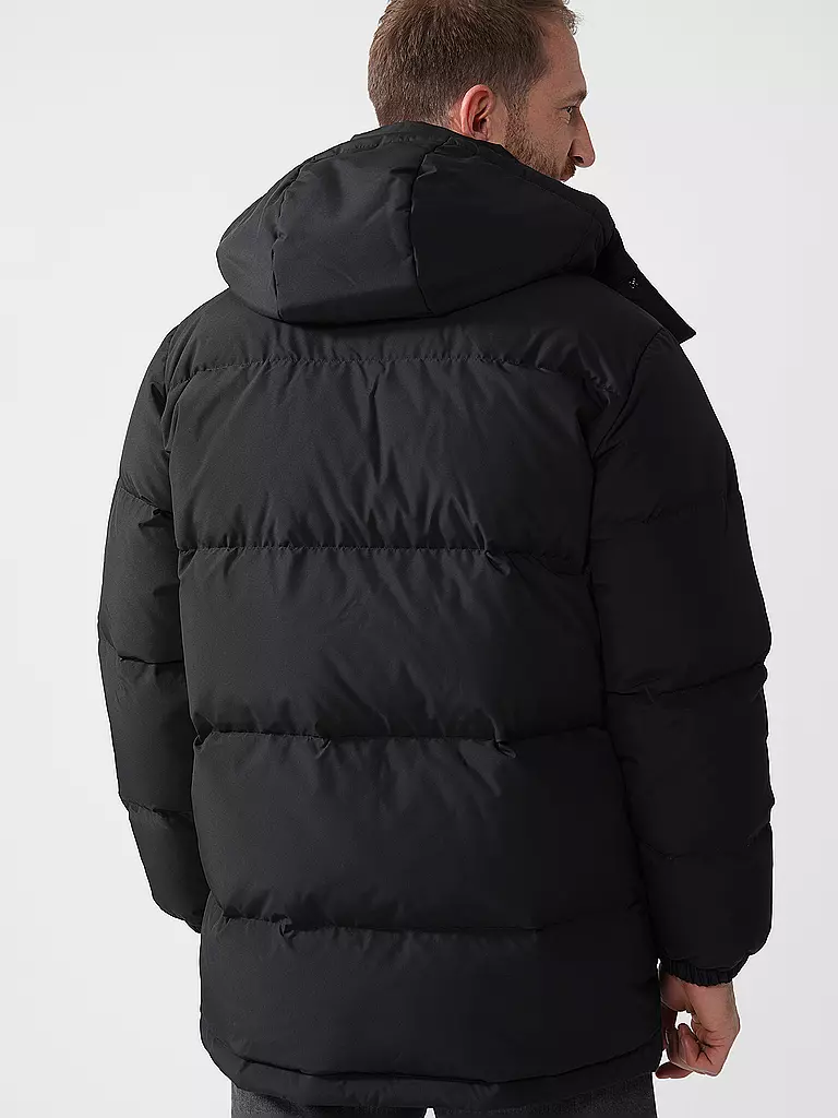 LACOSTE | Daunensteppjacke | schwarz