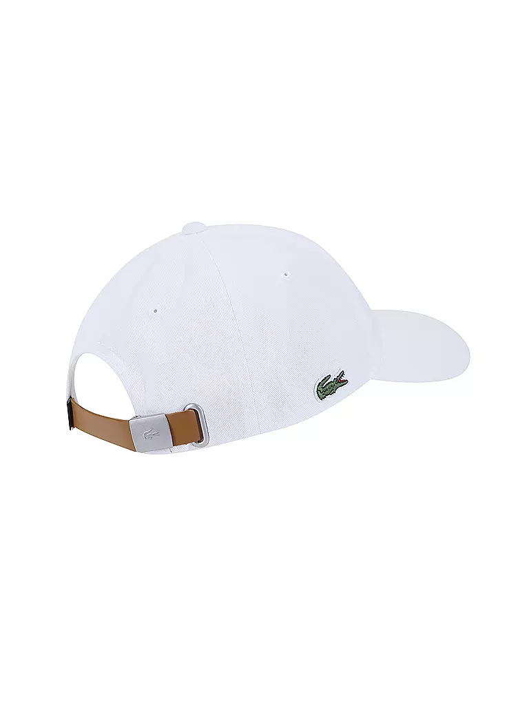 LACOSTE | Kappe Basecap | weiß