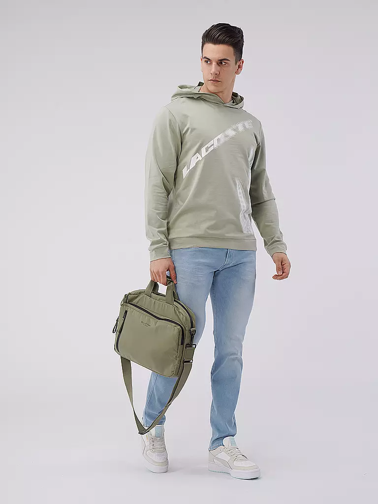 LACOSTE | Loungewear Kapuzensweater - Hoodie | grün