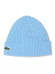 LACOSTE | Mütze - Beanie | hellblau
