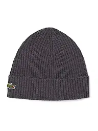 LACOSTE | Mütze - Beanie | grau