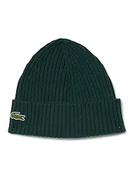 LACOSTE | Mütze - Beanie | dunkelgrün