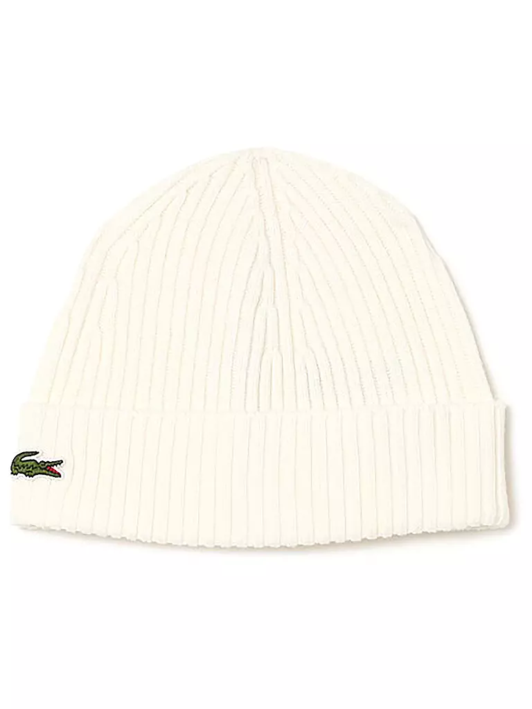 LACOSTE | Mütze - Beanie | creme