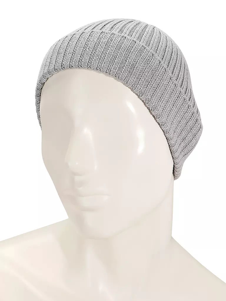 grau Beanie - LACOSTE Mütze