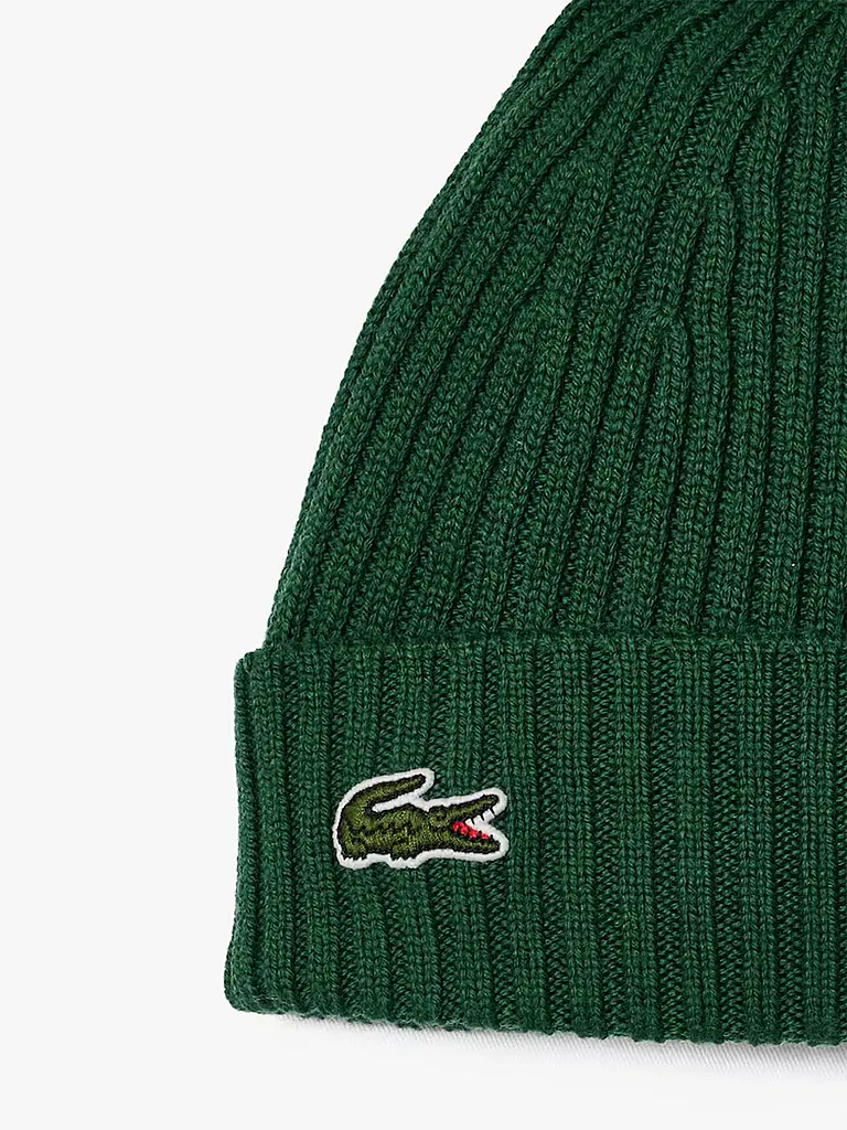 LACOSTE | Mütze - Beanie | grün