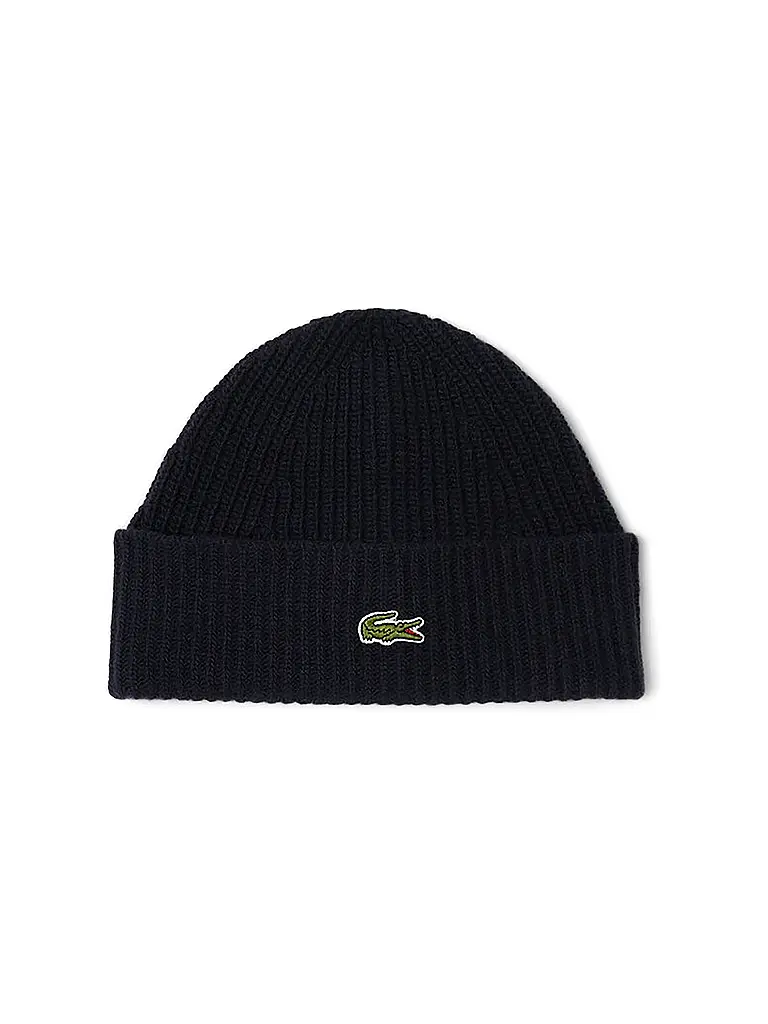 LACOSTE | Mütze - Haube  | dunkelblau