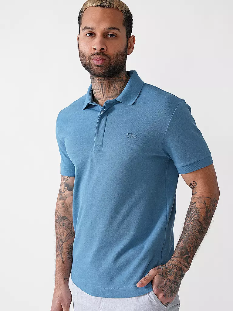 LACOSTE | Poloshirt | grau