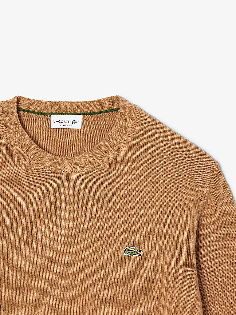 LACOSTE | Pullover  | camel