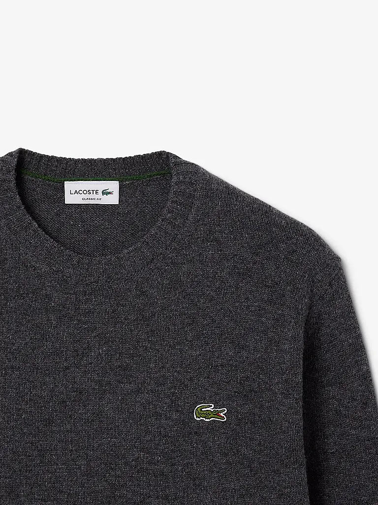 LACOSTE | Pullover  | grau