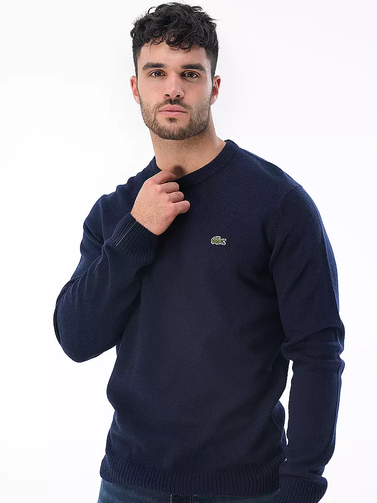 LACOSTE Pullover blau