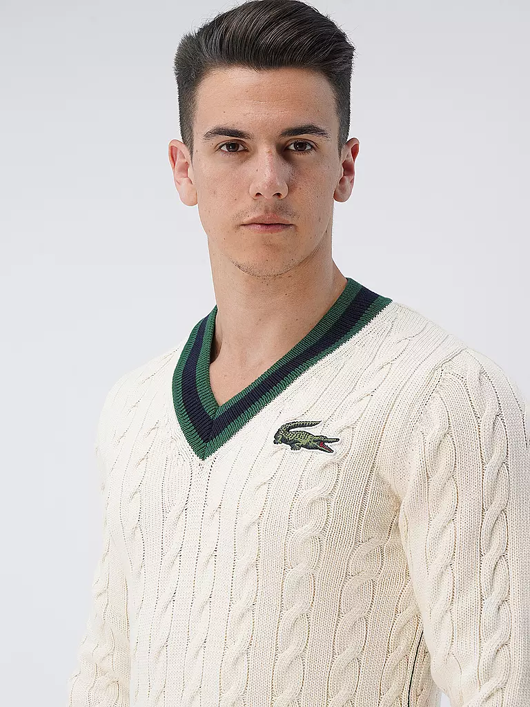 LACOSTE | Pullover | creme