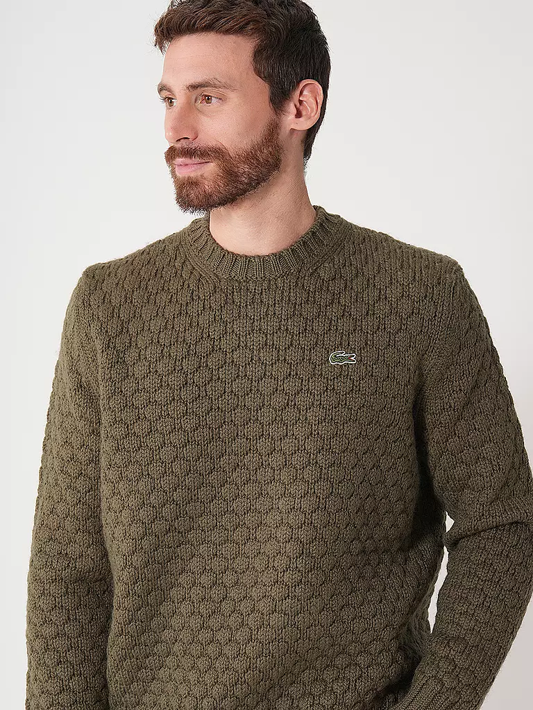 LACOSTE | Pullover | olive
