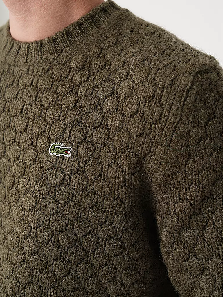 LACOSTE | Pullover | olive