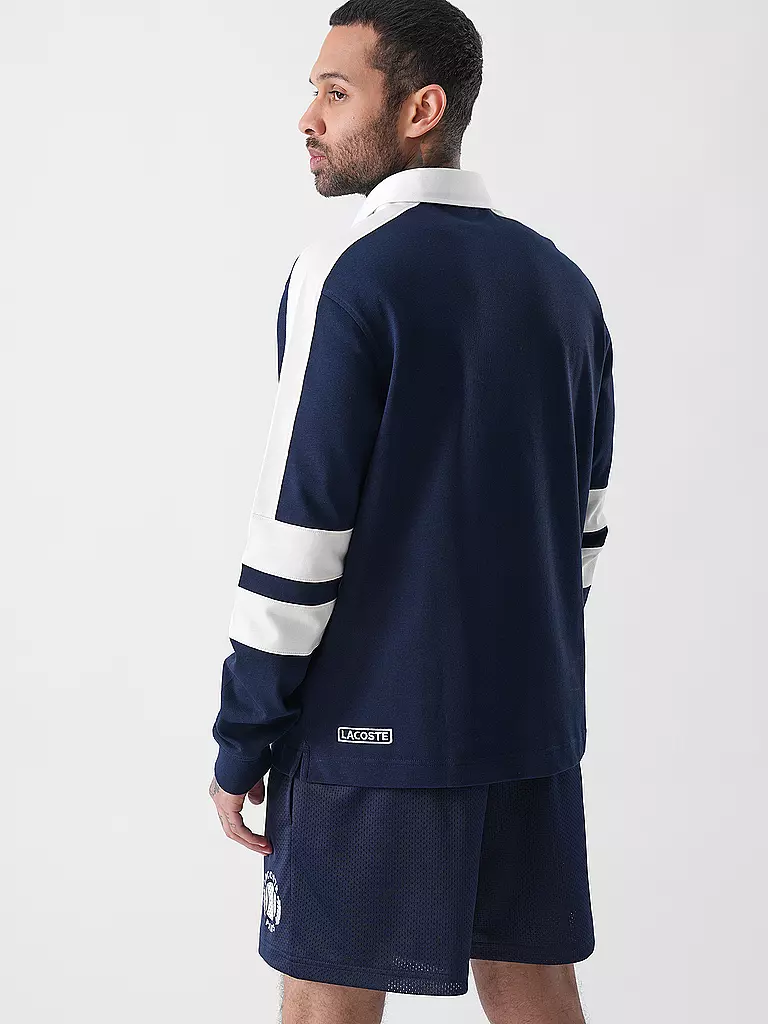 LACOSTE | Rugby Shirt | dunkelblau