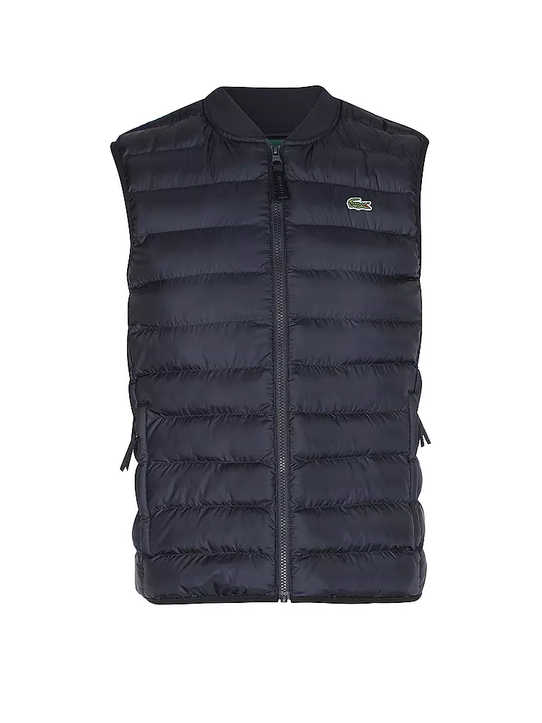LACOSTE | Steppgilet | blau