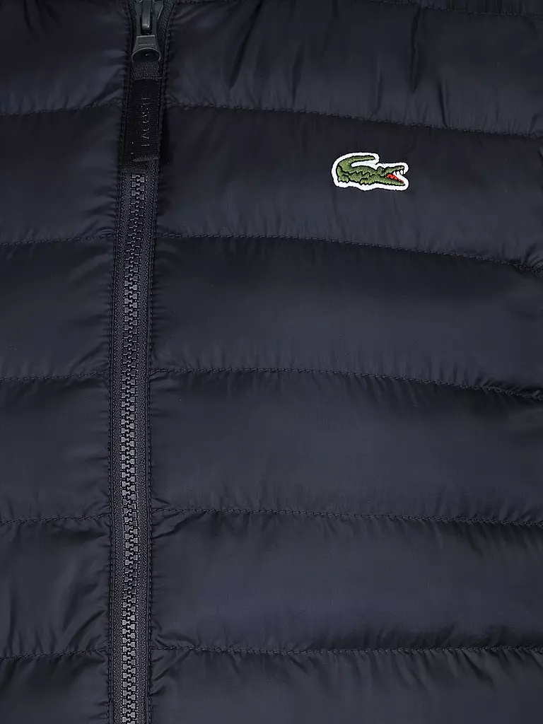 LACOSTE | Steppgilet | blau