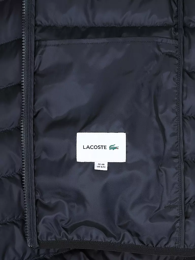 LACOSTE | Steppgilet | blau