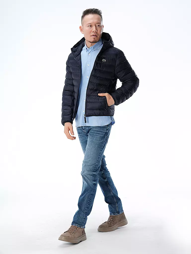 LACOSTE | Steppjacke | blau