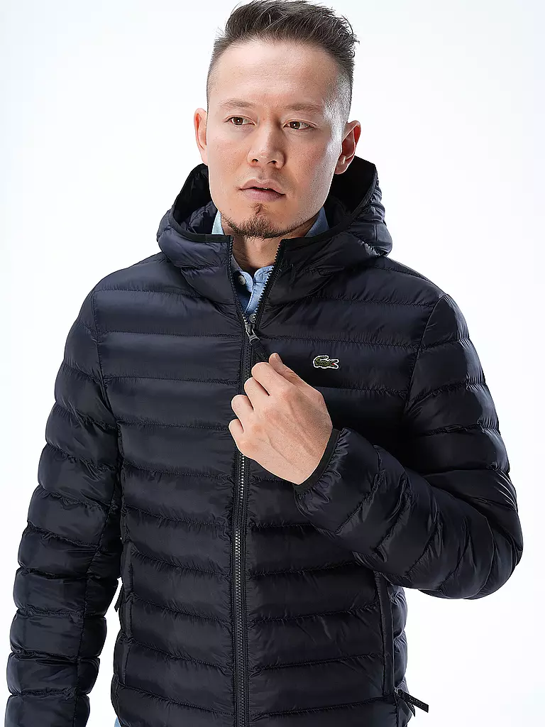 LACOSTE | Steppjacke | blau