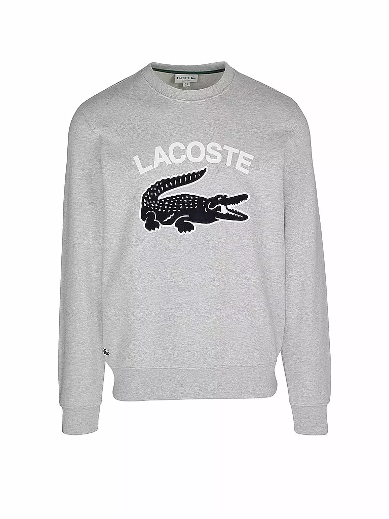 LACOSTE | Sweater | grau