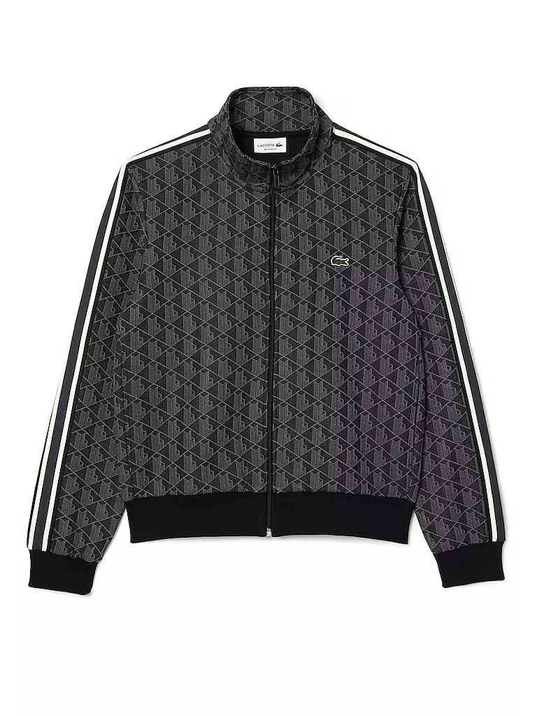LACOSTE | Sweatjacke  | schwarz