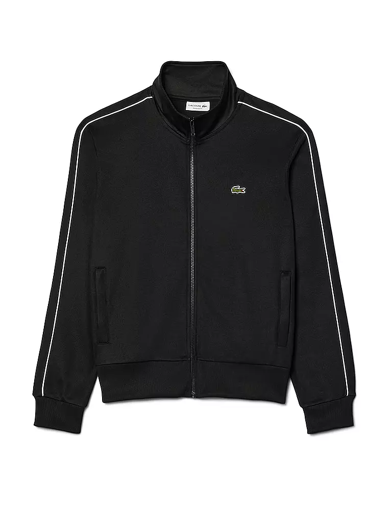 LACOSTE | Sweatjacke  | schwarz