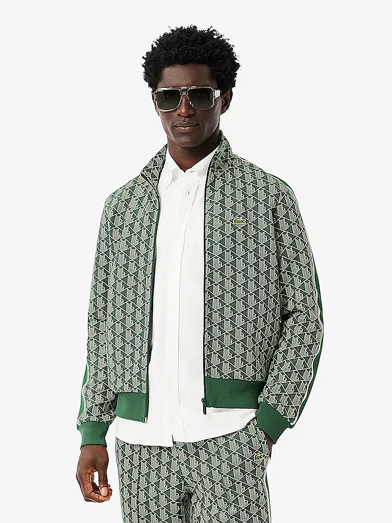 LACOSTE | Sweatjacke  | grün