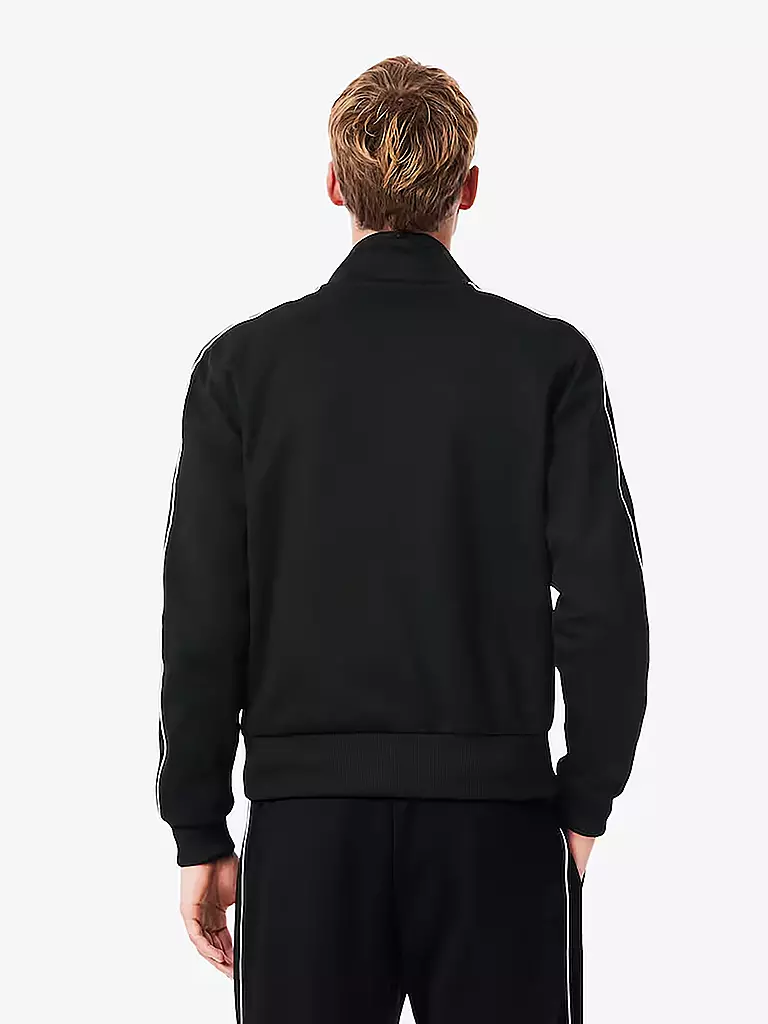 LACOSTE | Sweatjacke  | schwarz