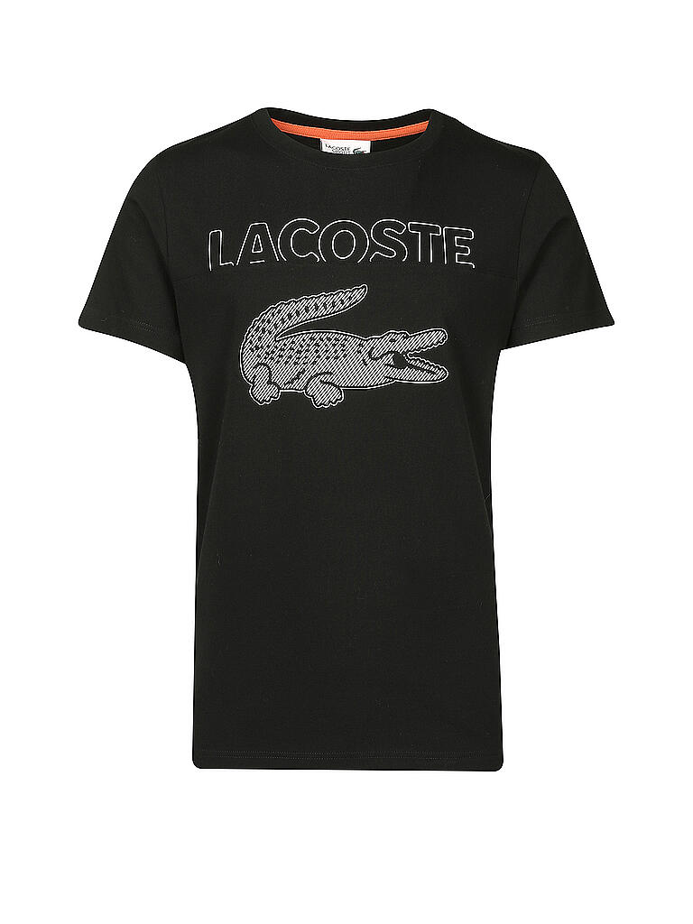 LACOSTE | T Shirt  | schwarz