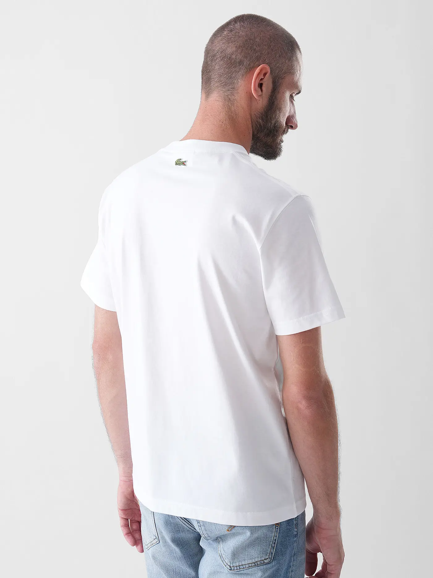 LACOSTE | T-Shirt  | weiss