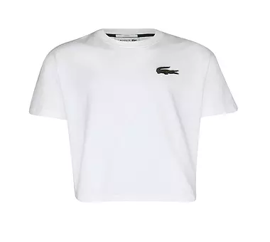 LACOSTE T-Shirt Oversized weiss