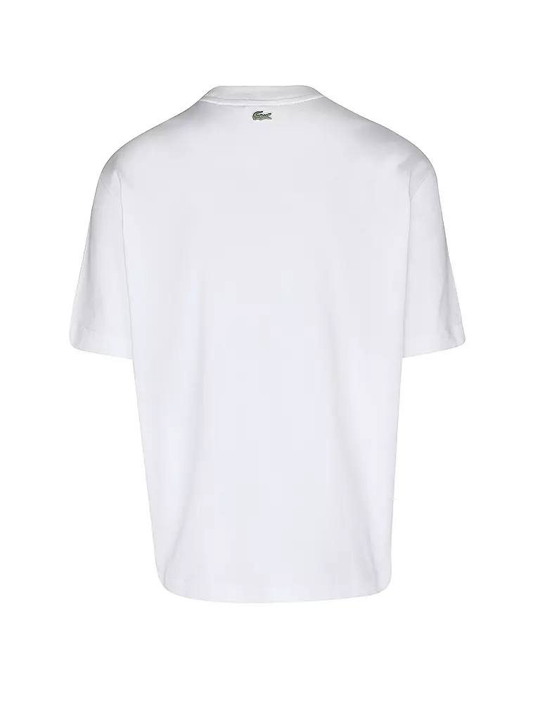 LACOSTE | T-Shirt Oversized  | weiss